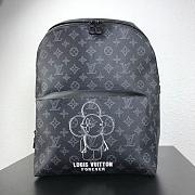LV Original Single APOLLO Backpack (Black) M43675 - 1