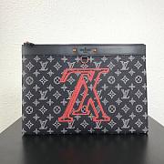 LV Original Single Clutch (Blue) M62905  - 3