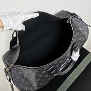 LV Original Single KEEPALL Travel Bag (Black) M43862 - 2