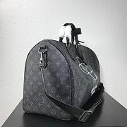LV Original Single KEEPALL Travel Bag (Black) M43862 - 5