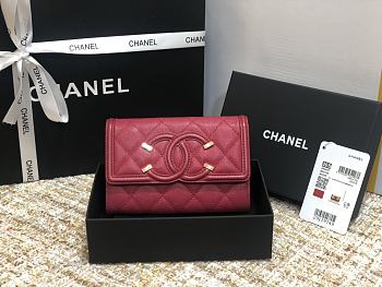 CHANEL Retro Style Big CC (Red Rouge) 15cm 84447 