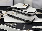 Chanel Mobile Phone Bag (Black_White) 18cm  - 4