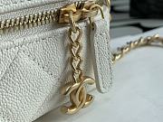 Chanel Mini Box Bag (White)  - 5