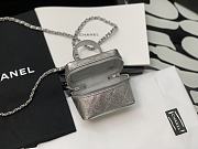 CHANEL Mini Box Bag (Silver)  - 2
