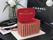 Chanel Large Striped Box Cosmetic Bag - 3