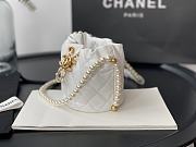 Chanel Mini Drawstring Bag (White) AS2529 B05543 10601 - 2