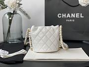 Chanel Mini Drawstring Bag (White) AS2529 B05543 10601 - 3
