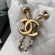 Chanel Mini Drawstring Bag (White) AS2529 B05543 10601 - 5