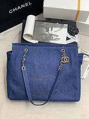 CHANEL Denim Big Bag - 1