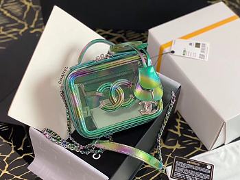 Chanel 2020 Limited Edition Transparent Bag (Green)