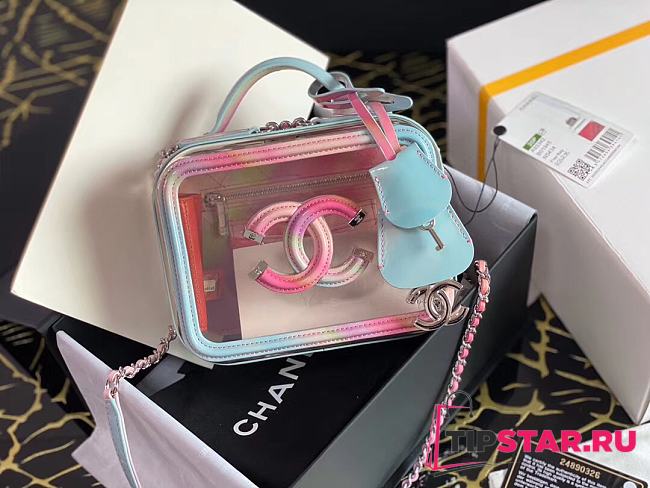 Chanel 2020 Limited Edition Transparent Bag (Pink) - 1