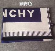 Givenchy F Blue Scarf - 2