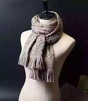 LV Gray 2 Scarf - 6