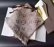 LV Gray 2 Scarf - 5