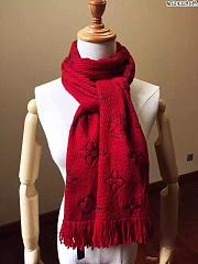 LV Red2 Scarf - 3
