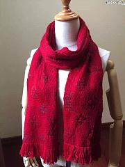 LV Red2 Scarf - 1