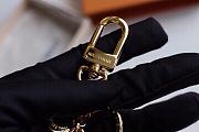 LV Circle original single keychain (Gold) M68000  - 3