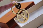 LV Circle original single keychain (Gold) M68000  - 2