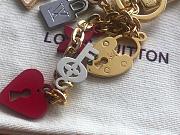 LV keychain M67438 This Love Lock Heart and Keys bag decoration and keychain - 4