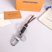 LV original single keychain M67224 new and old flowers - 5