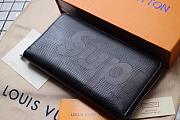 LV Joint Series Single Pull Wallet Black Large - 1