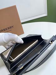 BURBERRY Mini Horseferry Print Title Bag with Pocket Detail (Black) 80146111 - 5