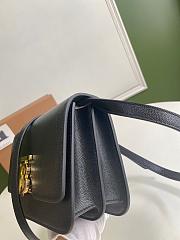 BURBERRY Small Leather TB Bag (Black) 80345511 - 5