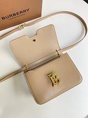BURBERRY Small Leather TB Bag (Warm Sand) 80433881 - 5