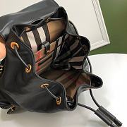 BURBERRY B’s latest iconic The Rucksack Army Backpack (Black) - 3