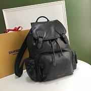 BURBERRY B's Classic Cowhide Leather With (Black) 4031 - 1