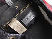BURBERRY B's The Rucksack Military Backpack (Black canvas) 5651 - 3