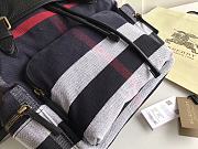 BURBERRY B's The Rucksack Military Backpack (Black canvas) 5651 - 2