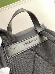 BURBERRY Reinterpreted By The Econyl Material Decorated With Logos (Black)  - 4