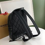 BURBERRY Vintage Check Nylon Backpack  (Black)  - 2