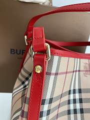 BURBERRY Classic Mother-And-Child Bag Shopping Bag (Red) 8883 - 2