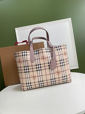 BURBERRY Home Double-Sided Shopping Bag (Pink) 