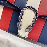 GUCCI Dionysus White Red Blue Bacchus Bag - 4