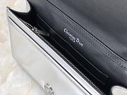 DIOR Ama Woc Chain Bag 19cm (Light Silver) - 4