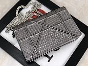 DIOR Ama Woc Chain Bag 19cm (Metal Silver) - 6