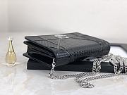 DIOR Ama Woc Chain Bag 19cm (Black) - 4