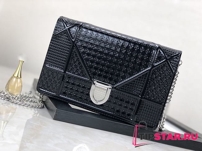 DIOR Ama Woc Chain Bag 19cm (Black) - 1