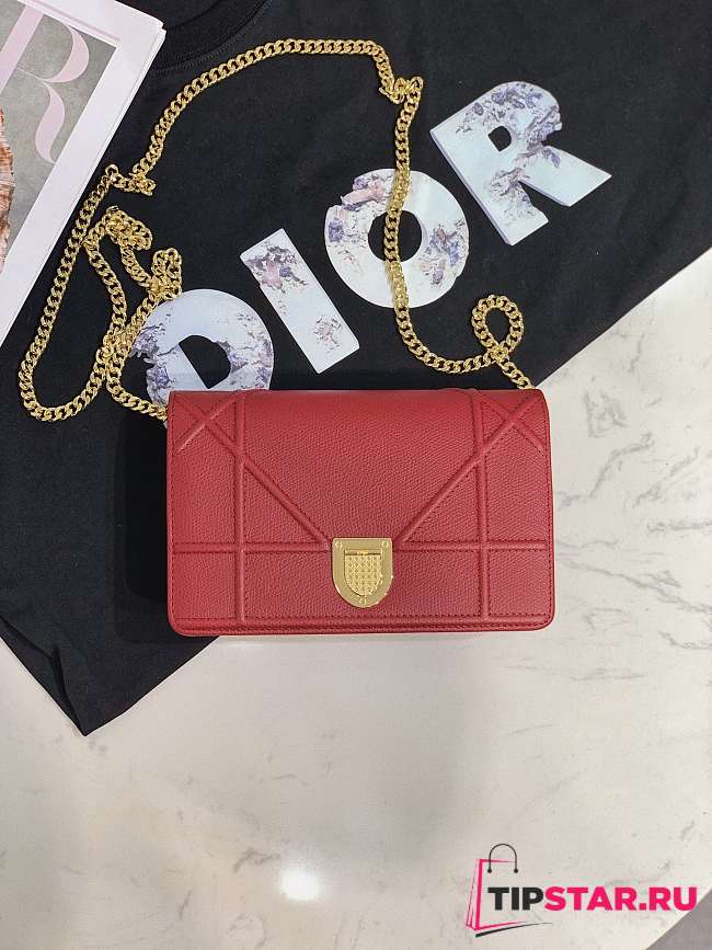 DIOR Ama Woc 19cm (Burgundy) - 1