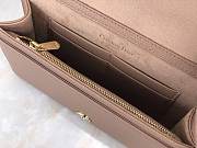 DIOR Ama Shield Flap Bag 19cm (Pink) - 5