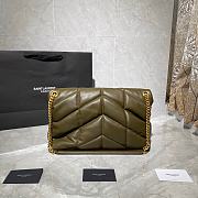 YSL Loulou Puffer Quilted Lambskin Bag 35cm 577475-2 - 6