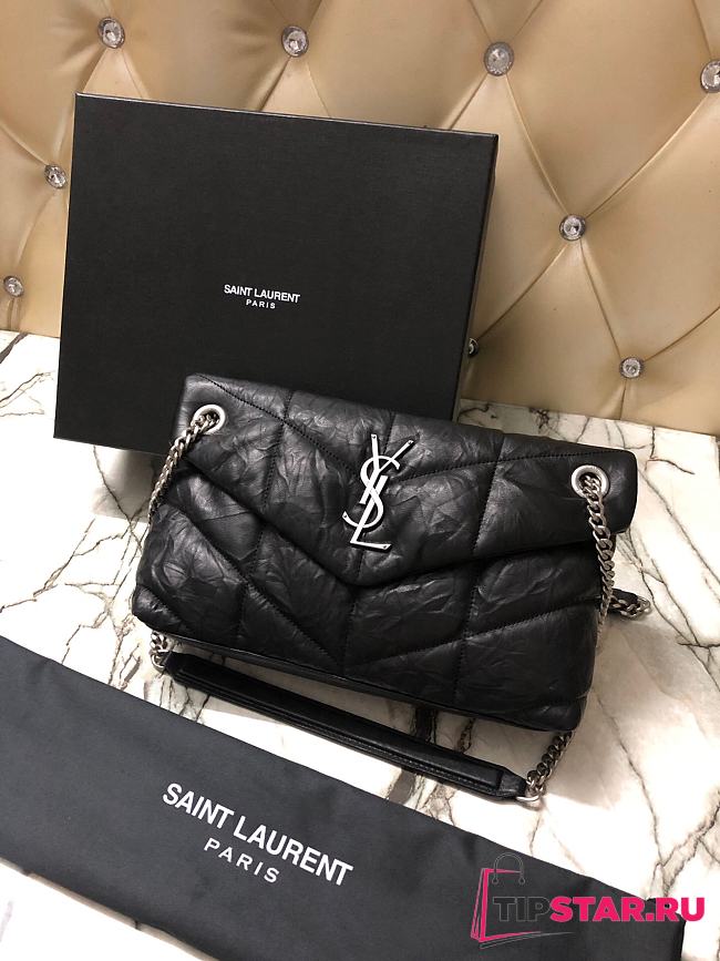 YSL Loulou Puffer Quilted Lambskin Bag 29cm 577476-2  - 1