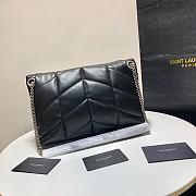YSL Loulou Puffer Quilted Lambskin Bag 29cm 577476-5 - 5