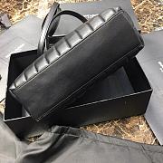 YSL Top Original Loulou Small Black Y Shaped Shopping Bag 502717 - 4