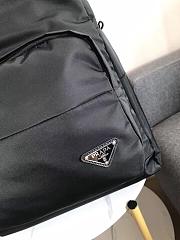 PRADA BZ0026 original custom fabric, platinum brushed hardware, backpack  - 3