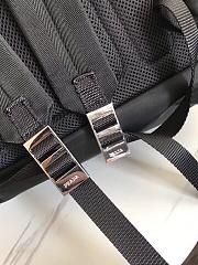 PRADA Counter New Backpack 2vz025 Nylon Material Adjustable Strap Back Fabric Saffiano Leather Handle   - 6