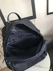 PRADA Counter New Backpack 2vz025 Nylon Material Adjustable Strap Back Fabric Saffiano Leather Handle 1 - 4